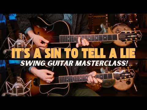It's a Sin to Tell a Lie Western Swing meets Gypsy Jazz Learn My Full Arrangement Jazz Lesson
