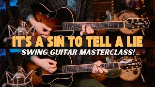 It's a Sin to Tell a Lie - Western Swing meets Gypsy Jazz! Learn My Full Arrangement! Jazz Lesson Net Worth