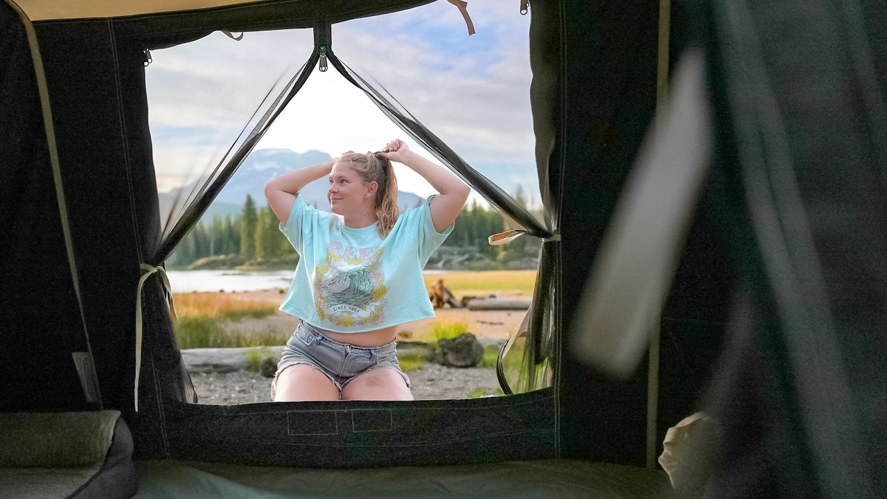 Solo Tent Camping in the Mountains