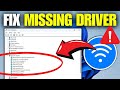 How To Fix WiFi Driver Missing in Windows 11 (2025)