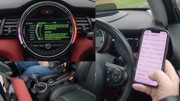How to pair a mobile to the bluetooth audio system in a 2015 MINI Cooper