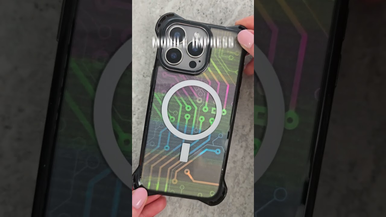 sleek tech inspired phone case 