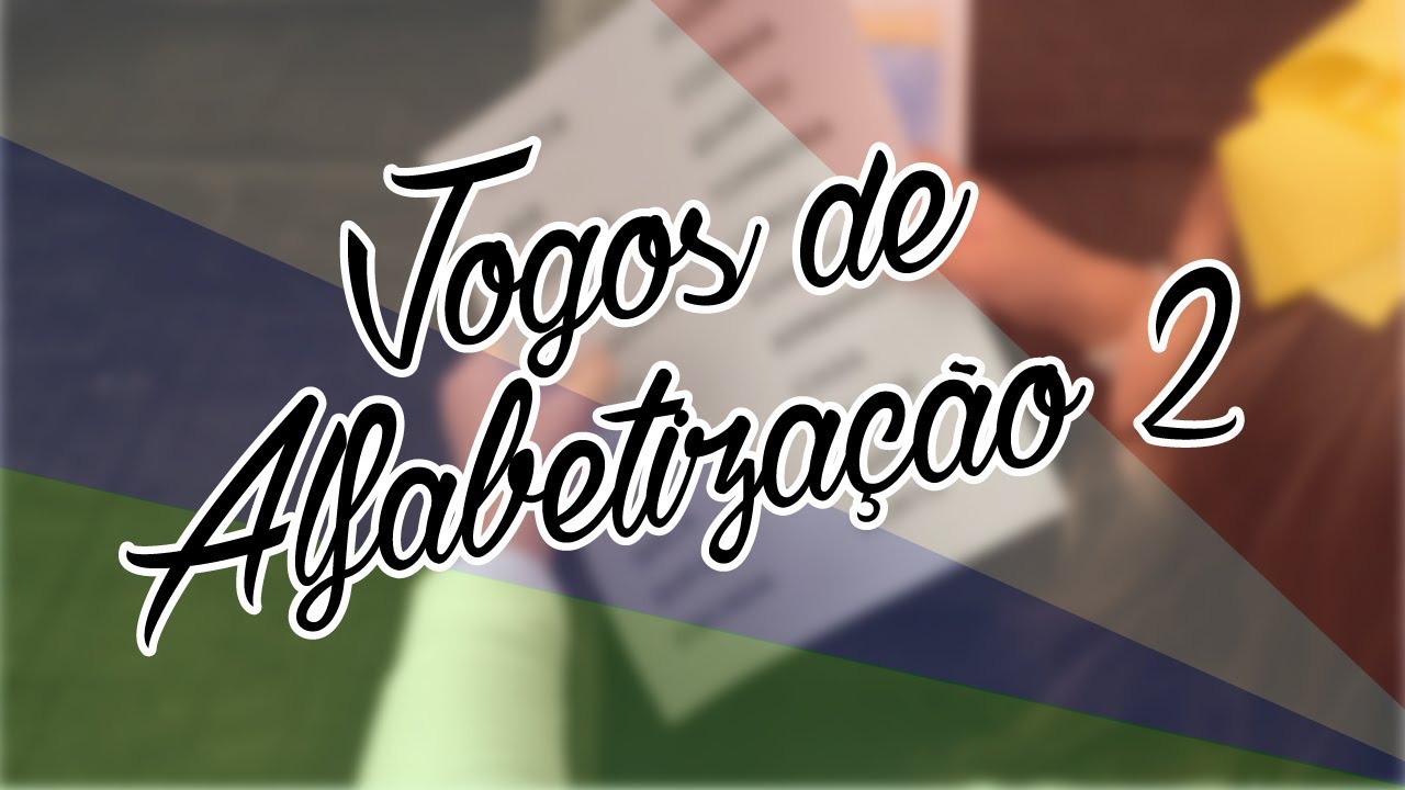 JOGOS de Palavras para treinar LEITURA e ESCRITA - Fazendo Leitura