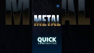 Metallic Text Effect with Photoshop