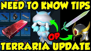 EVERYTHING NEED TO KNOW IN THE PALWORLD TERRARIA UPDATE! Best Palworld Tips and Tricks!