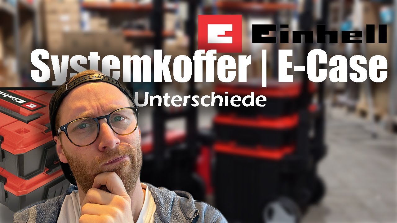 Einhell E-Case Systemkoffer Test | Makpac Konkurrenz? - YouTube