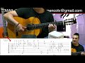 Falseta fandango de huelva tutorial  con tablatura universo flamenco tv guitarra flamenca