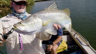 Fishing for Barramundi on the Fitzroy River - with Robert 'Bluey' Vaughan