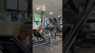 Do you love or hate the hack squat!? 👀 #legs