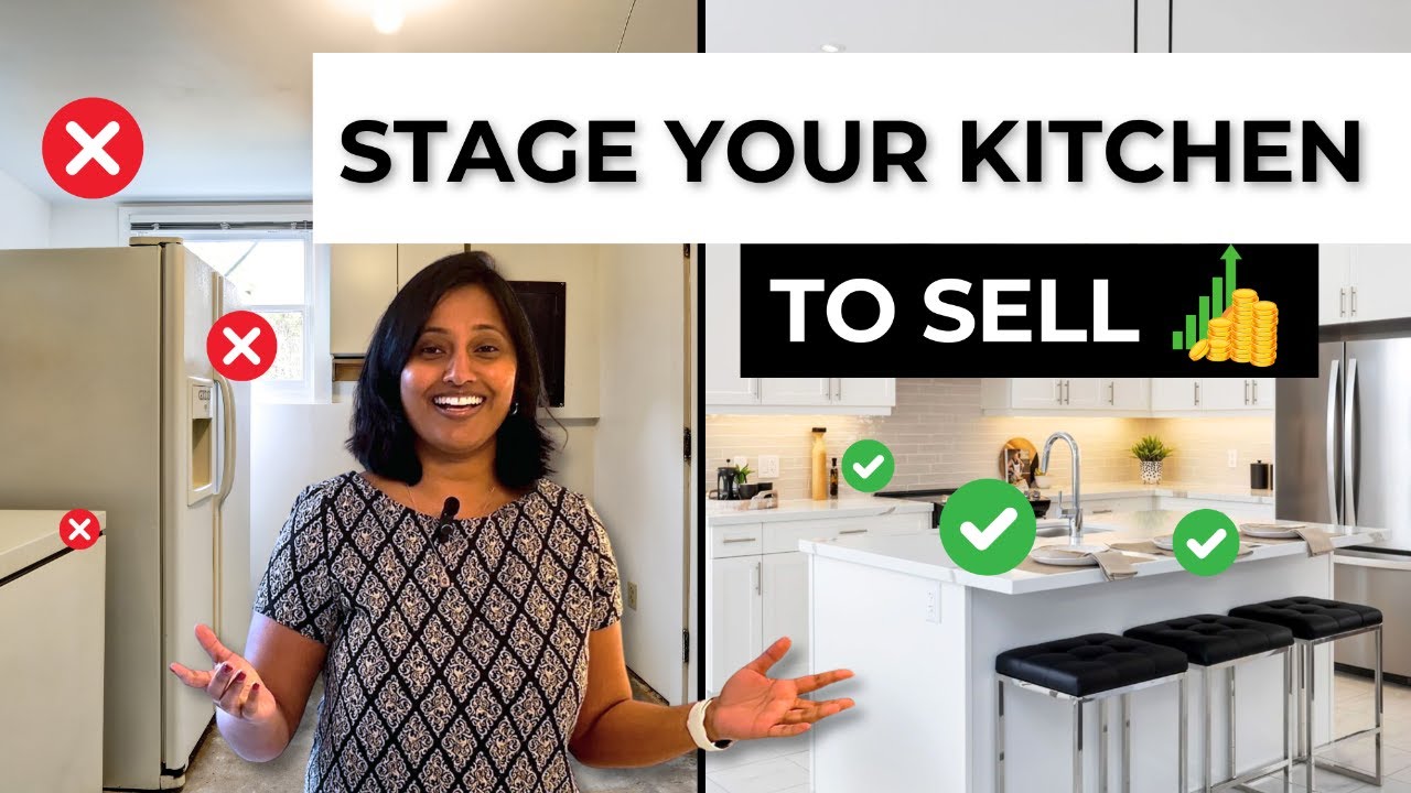 How To Stage Your Kitchen for Selling! Five EASY Tips to Sell Quickly