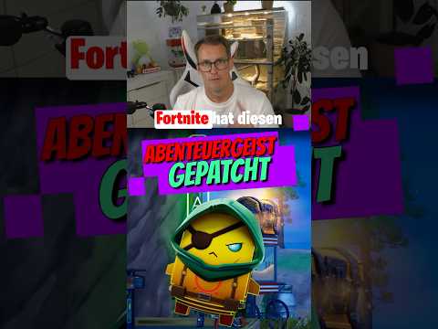 FORTNITE HAT DEN GEISTER TRICK ENTFERNT! 😱 ADVENTURER GENERFT! #fortnite #shorts