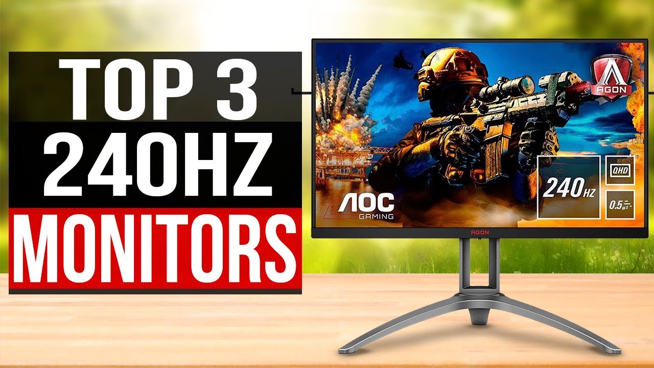 TOP 3: Best 240Hz Monitor 2023 - YouTube