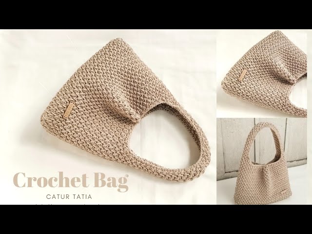 Crochet Shoulder Bag Tutorial for Beginners - EASY & FREE Pattern 
