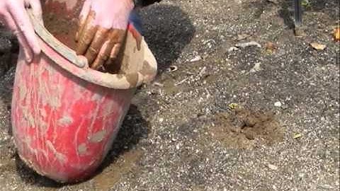 Direct Burial of a WATERMARK Sensor in Hard or Rocky Soil