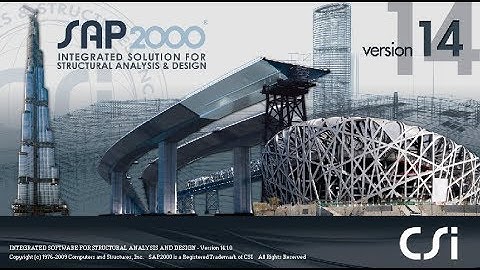 Introductory Tutorial 1 | Sap2000-v14 | WoW