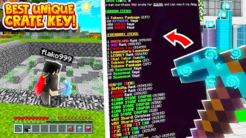 This is the *MOST OVERPOWERED CRATE KEY* in Minecraft PRISONS?! (Minecraft OP Prison Server 2023)