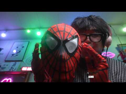 【ASMR POV】tickers for Spidey & Spidey Tickles You 🕷️ スパイダーマンとシールシール帳とTickle Tickle
