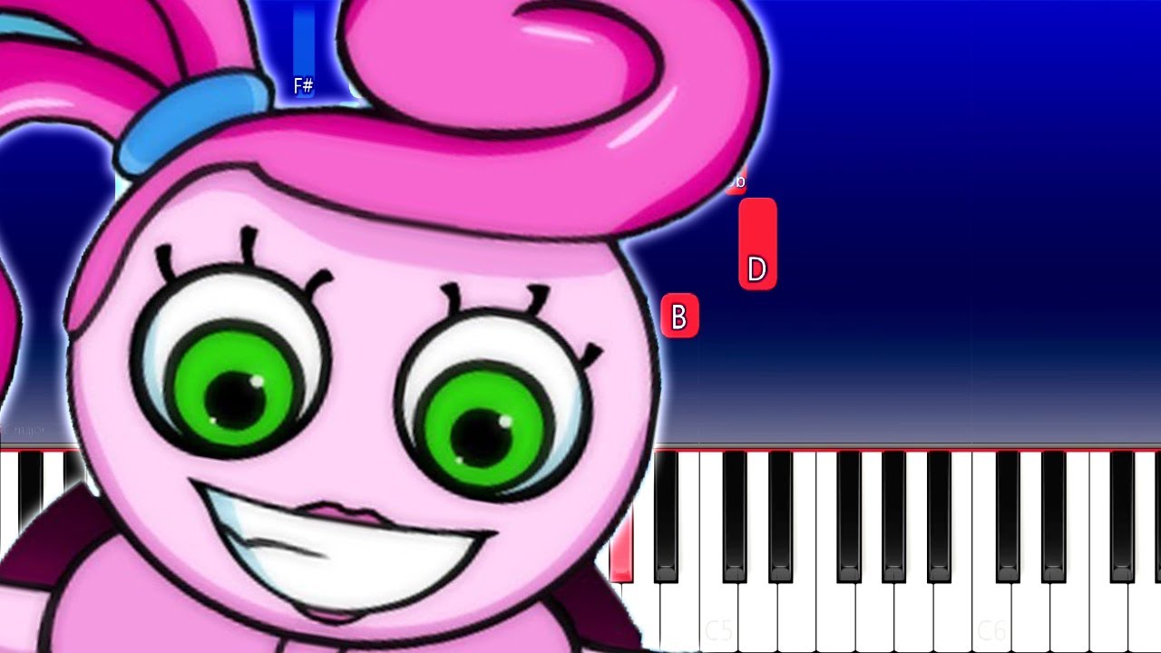 Poppy Playtime - Friday Night Funkin - Mommytime - VS. Mommy Long Legs (Piano Tutorial)