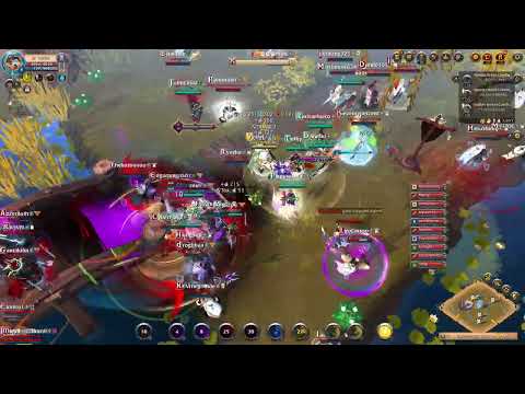 Martlock faction claps against two t5 blobs