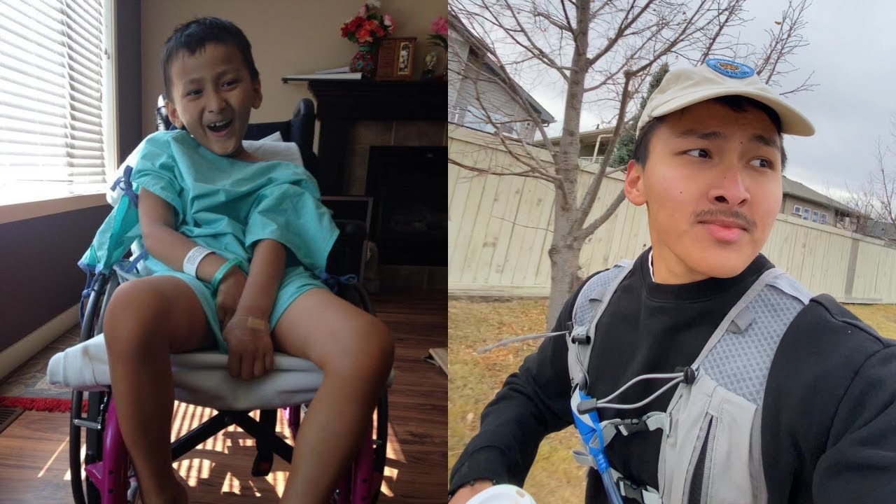 I was disabled as a kid, now I just ran a marathon at 18