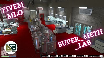Fivem Super Meth Lab - Fivem Mafia Mansion - Fivem beautiful interior -Fivem gang mansion-mlo Fivem