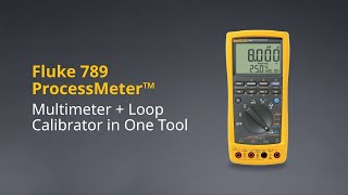 Fluke 789 ProcessMeter™ | Multimeter Loop Calibrator in One Tool
