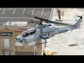 Marines AH-1 SuperCobra & UH-1Y Huey Helicopters Land In Downtown Phoenix