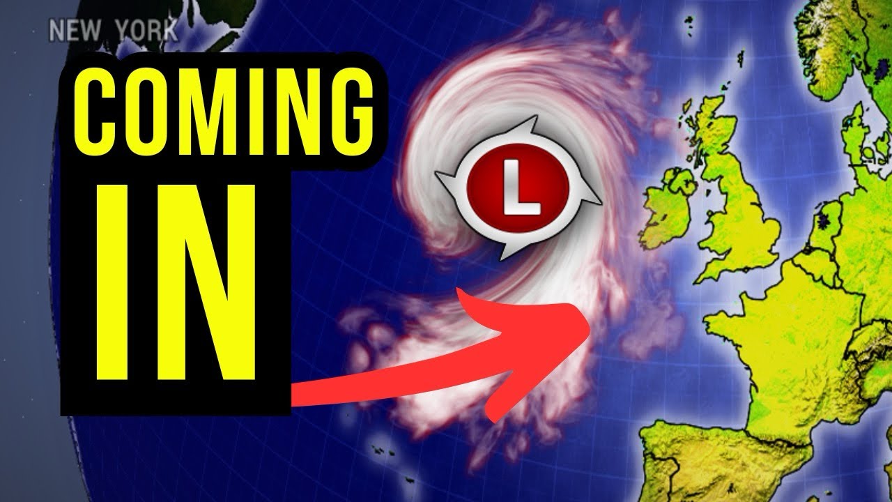 Large Storm System Coming In... - YouTube