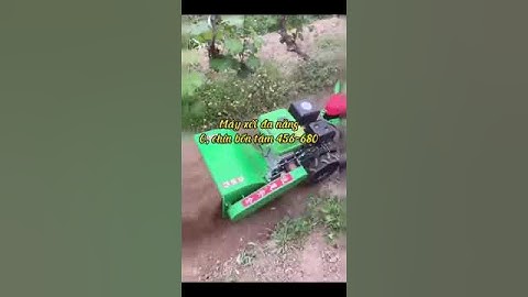 Máy Xới Đất 3, 4 Chức Năng Máy Làm Cỏ Nông Nghiệp Máy Vun Luống Đa Năng