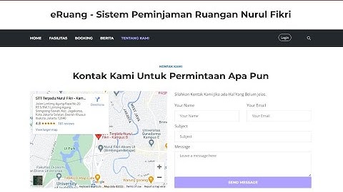 Aplikasi Peminjaman Ruangan Berbasis Web