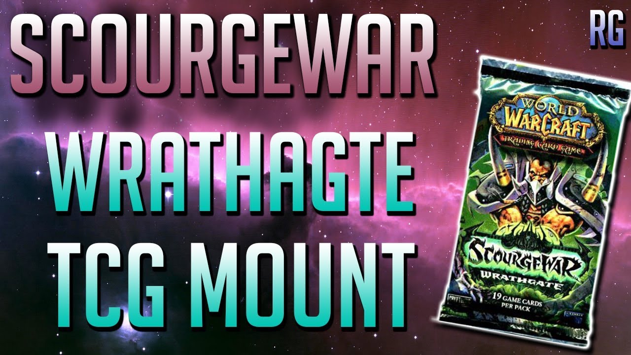 Opening 7 Scourgewar Wrathgate Booster Packs - Mount Drop! | World of Warcraft
