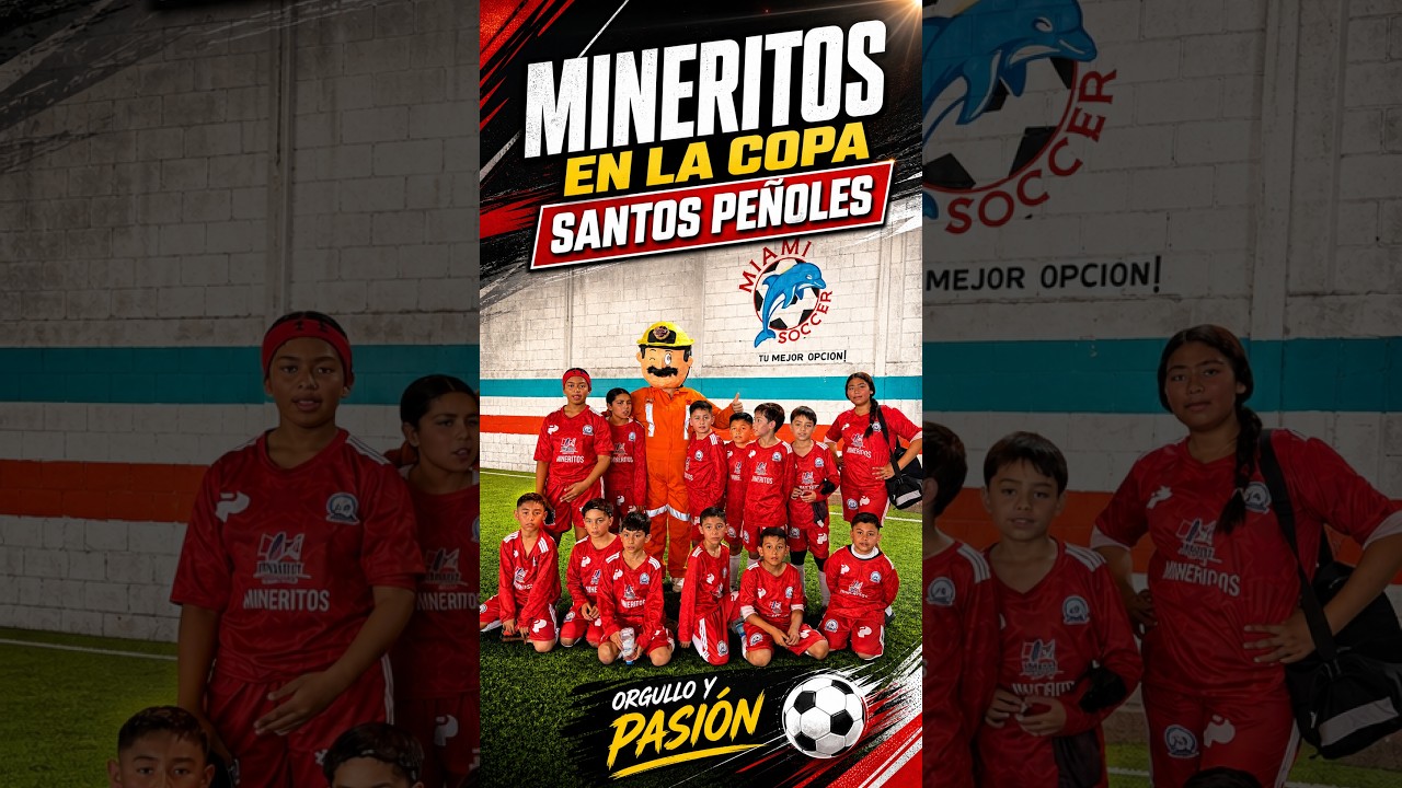 El apoyo de Peñoles en la Copa Santols Peñoles 2026: Mineritos de Mineral de Naica