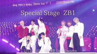 231225 zb1 ZEROBASEONE Special  Stage Gayo Daejeon 2023  INSPIRE ARENA  #SBS Gayo DaejeonxTEN