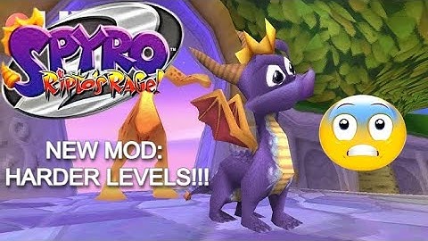 [NEW!!!] - Spyro 2 HARDER LEVELS MOD Playthrough - Part 1: Summer Forest Levels!!!!