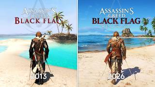 Assassin's Creed Black Flag Resynced | Original vs. Remake – Details Comparison