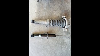 2007-10 Audi Q7 - How to replace rear struts