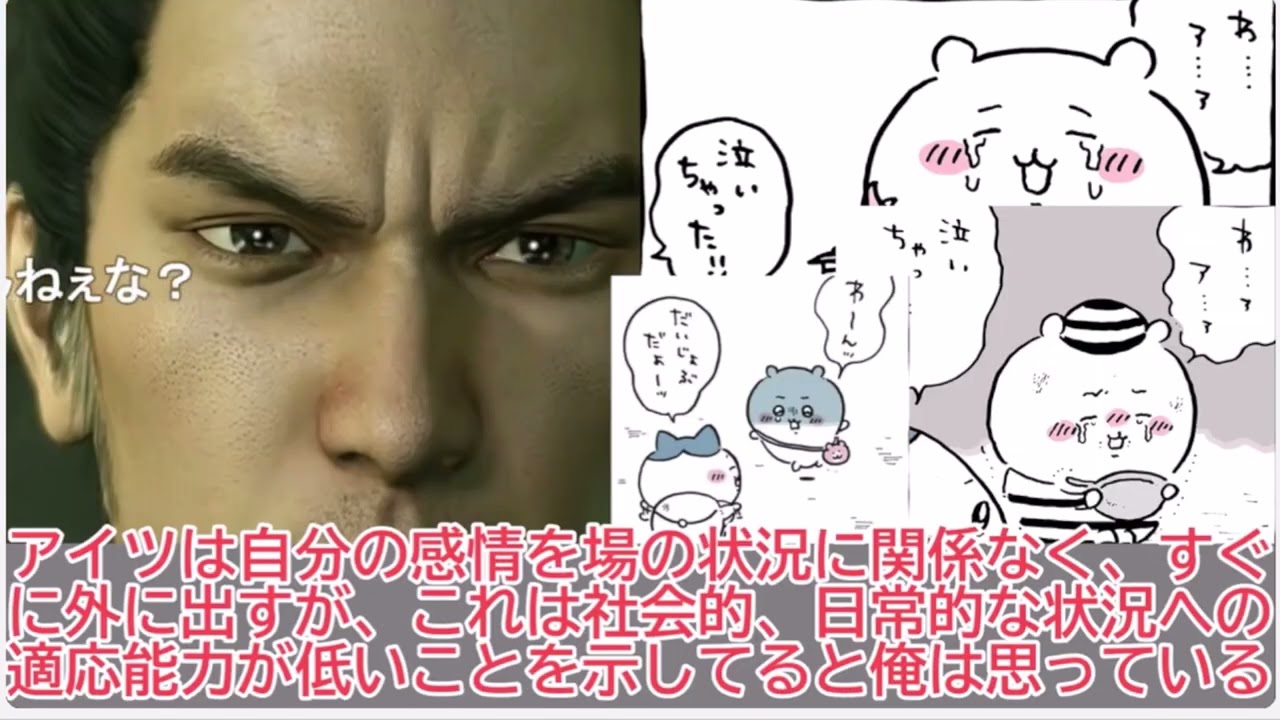 【コメ付き】ノーマライゼーションが如く：テーマ「ちいかわは知的障碍者か？」【AI/解説/ガイジ】