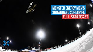 Monster Energy Men’s Snowboard SuperPipe: FULL COMPETITION | X Games Aspen 2022