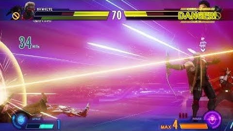Hawkeye & Strider Hiryu Arcade mode | Marvel vs Capcom Infinite