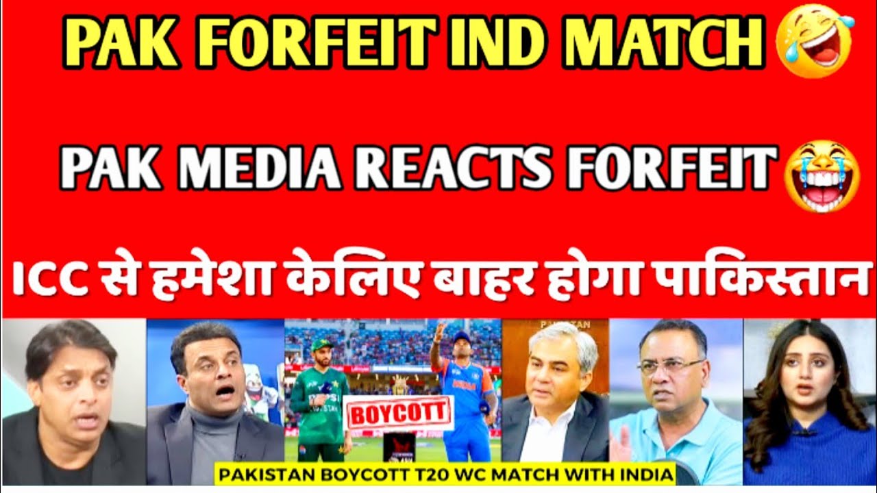 Did Pakistan Forfeit the T20 World Cup Match vs India on 15 Feb 2026? 😳 Pak Media Crying