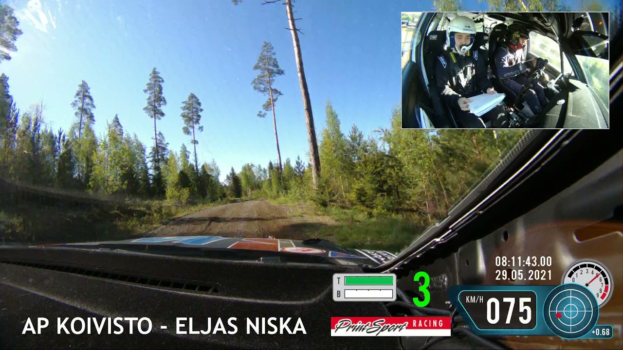 SM Mad-Croc Länsirannikon Ralli 2021 ek5 Mahlio