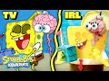 SpongeBob and Patrick Fly Their Brains Around Bikini Bottom... IRL! 🧠 | &quot;Whirly Brains&quot; Recreation