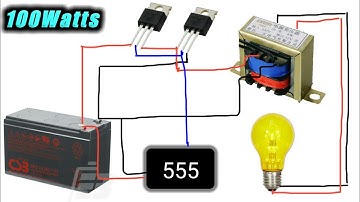 12V TO 220V (100W) INVERTER.
