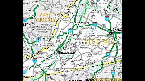 Where is Virginia USA on a map? (2023)
