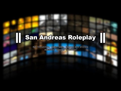 MTA DEV || San Andreas Roleplay - SQL Összekötés, Admin adás, Gamemode átírása, Szerver elindítás...