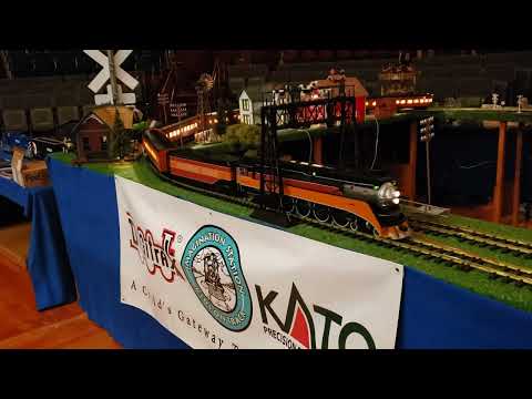Southern Pacific Daylight 4449 Passenger Cars/Helena Railroad Fair. ISKOT