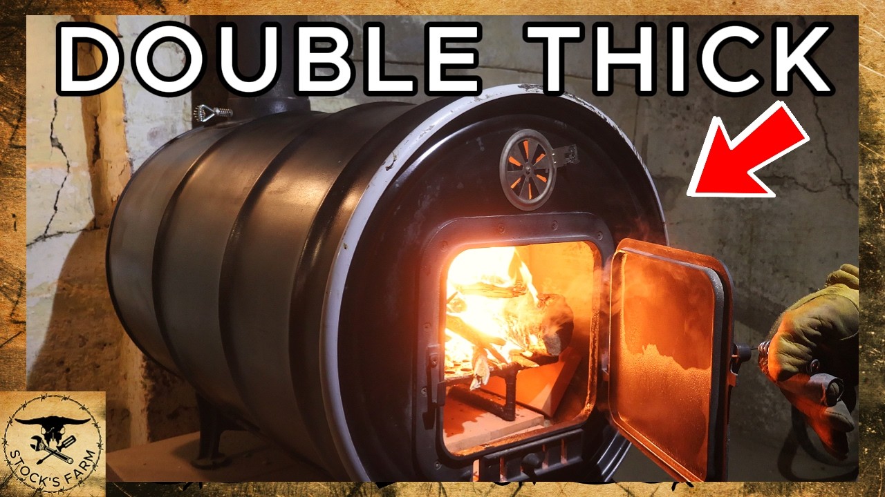 The Better Barrel Wood Stove Anyone Can Build.