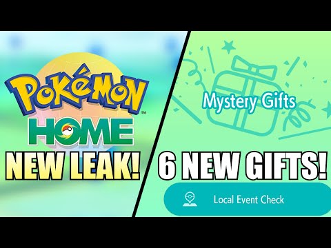 Video NEW Detailed LEAKS on Pokemon HOME mystery gifts and... - youtube