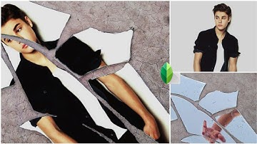 Broken mirror photo editing in snapseed || snapseed photo editing tutorial video