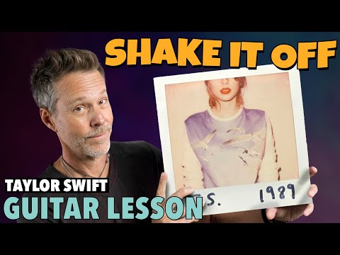 Shake it Off by Taylor Swift - Easy Pop Guitar Lesson